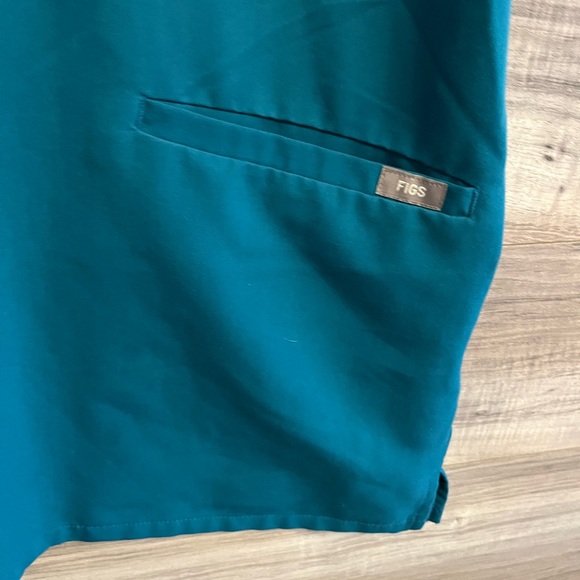 Figs Catarina One-Pocket Scrub Top deep reef - Picture 2 of 4